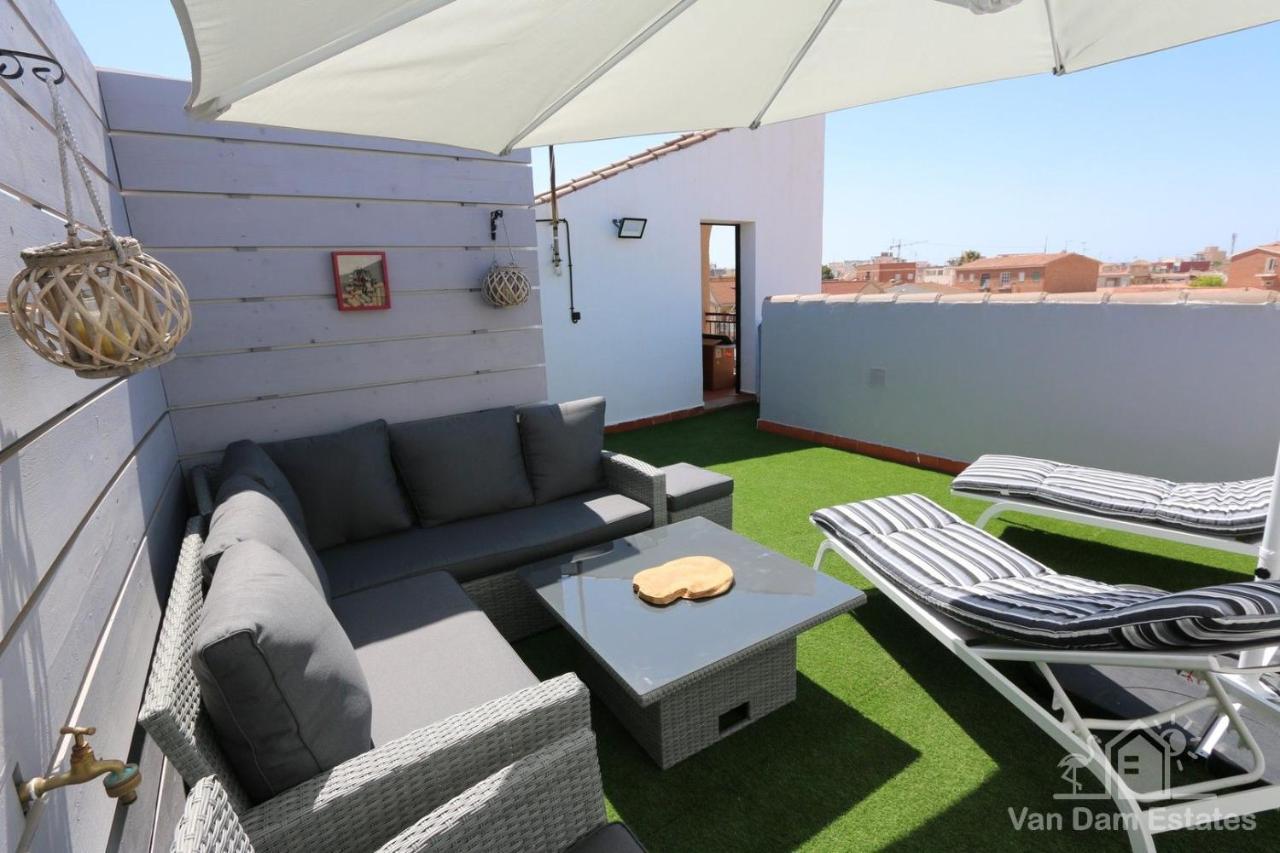Casa Feliz - Penthouse In San Pedro Del Pinatar 100M From Shops & 500M From Beach & Boulevard Eksteriør billede